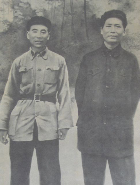 紅軍時(shí)期林彪和毛主席