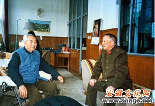 徐老總和洪學(xué)智上將