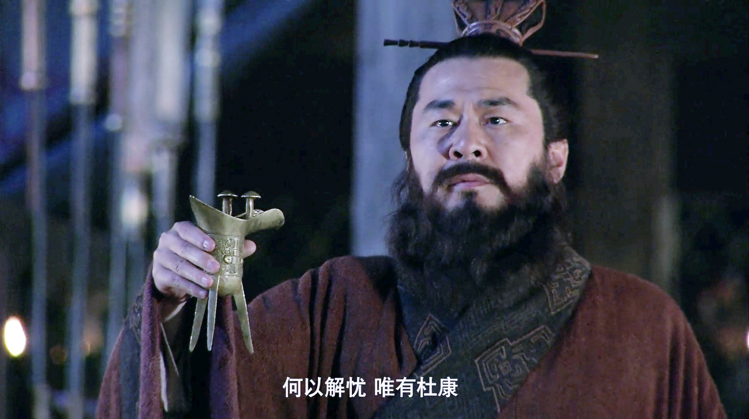 電視劇《新三國(guó)》第41集曹操對(duì)酒當(dāng)歌劇照